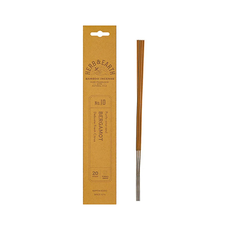 Nippon Kodo Herb & Earth Incense - Bergamont - Incense