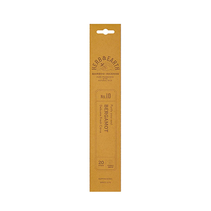 Nippon Kodo Herb & Earth Incense - Bergamont - Incense