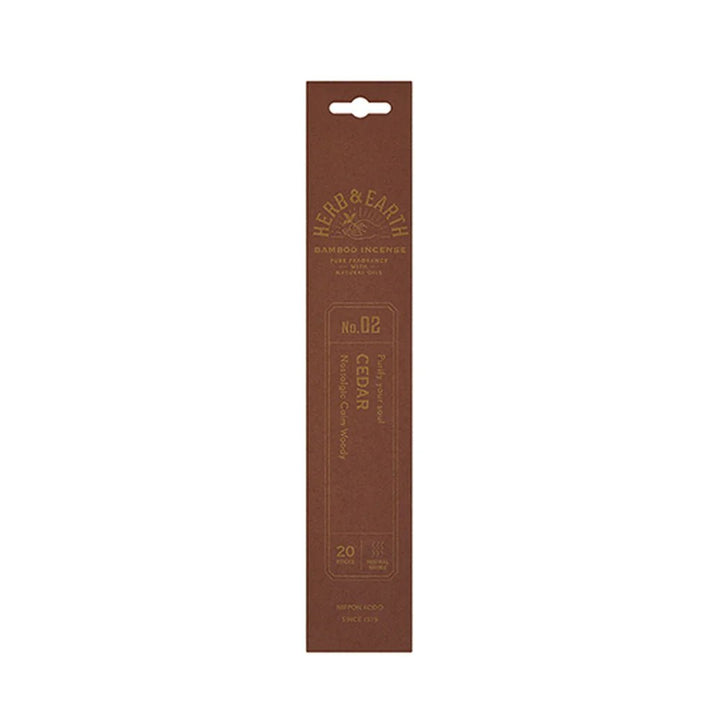 Nippon Kodo Herb & Earth Incense - Cedar - Incense
