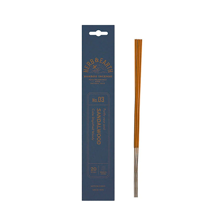 Nippon Kodo Herb & Earth Incense - Sandalwood - Incense