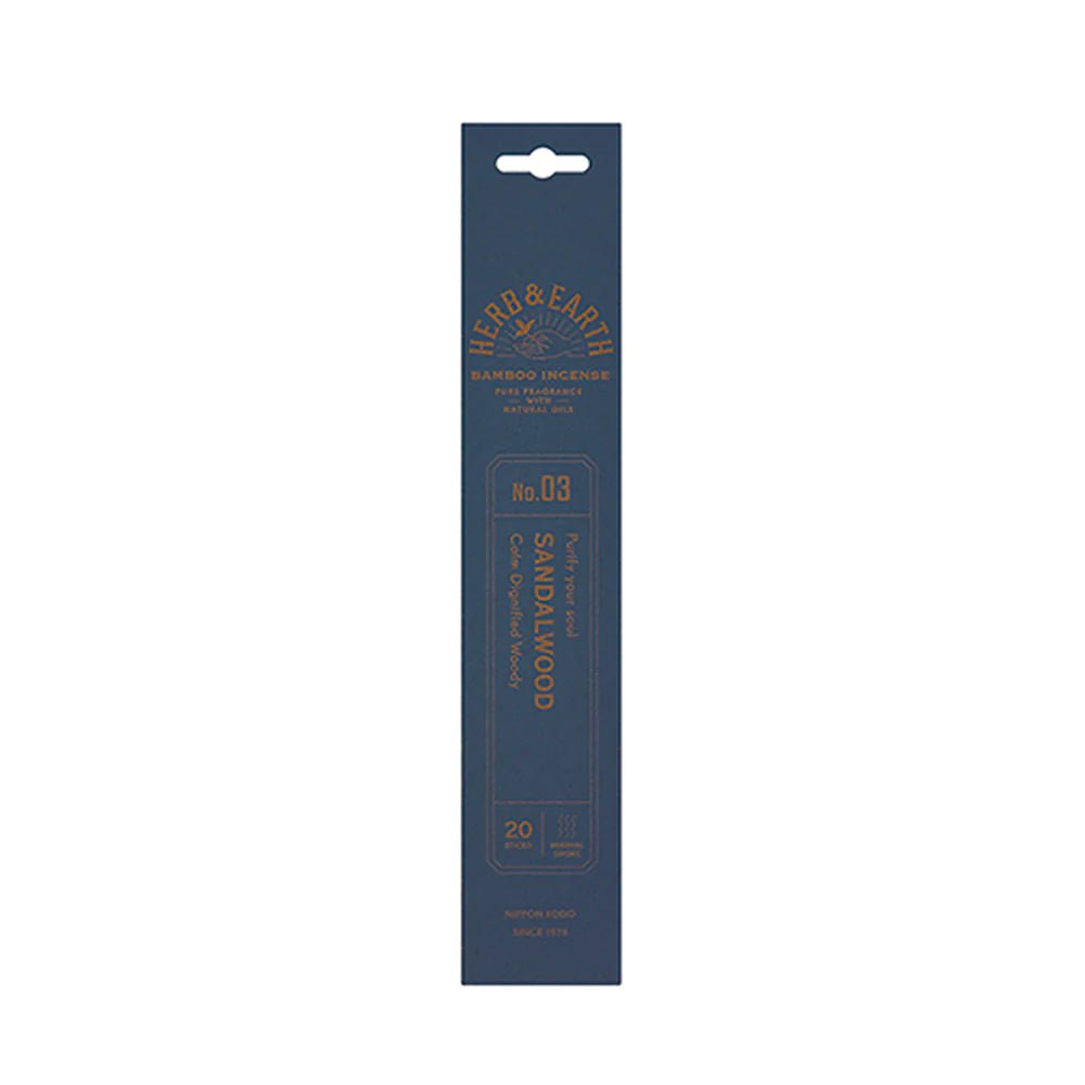 Nippon Kodo Herb & Earth Incense - Sandalwood - Incense