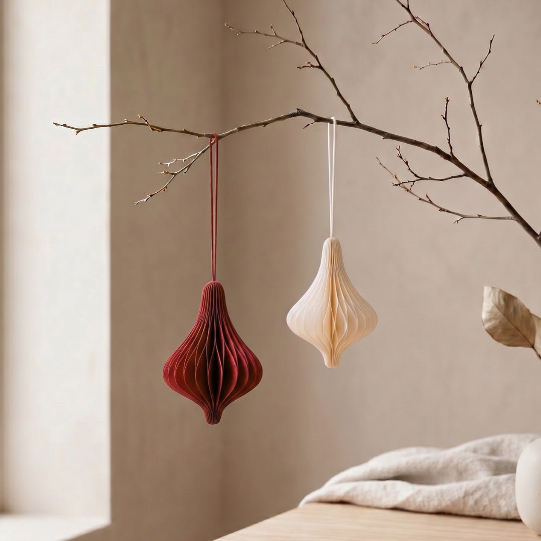 Nordic Rooms Paper Dew Drop - Trio Gift Set-Christmas Decorations-Nordic Rooms