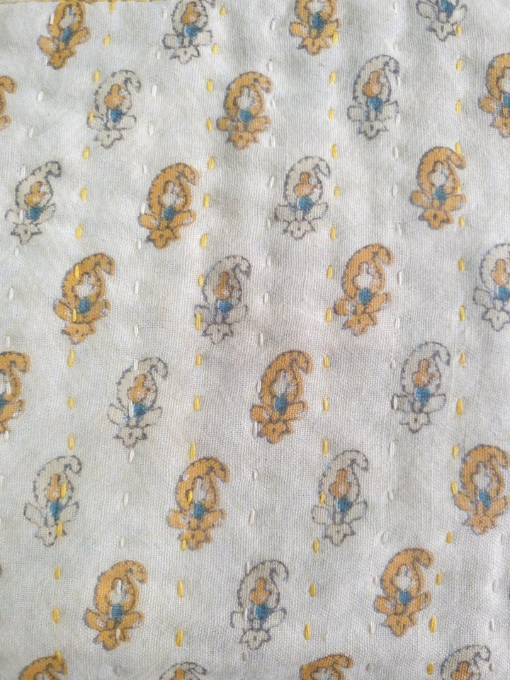 Offspring Project - Bollywood Fabric Beauty Bag - Fabric Purse