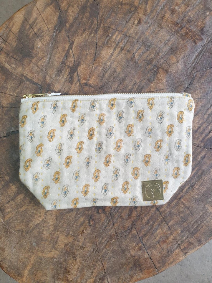 Offspring Project - Bollywood Fabric Beauty Bag - Fabric Purse