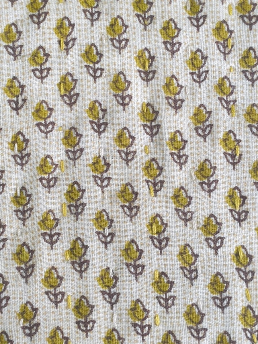 Offspring Project - Bollywood Fabric Beauty Bag - Fabric Purse