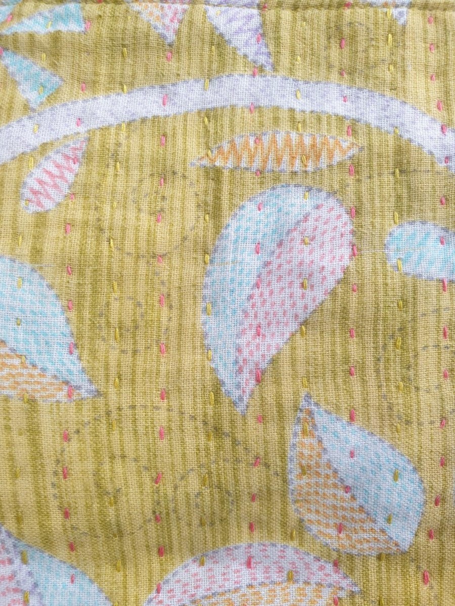 Offspring Project - Bollywood Fabric Beauty Bag - Fabric Purse