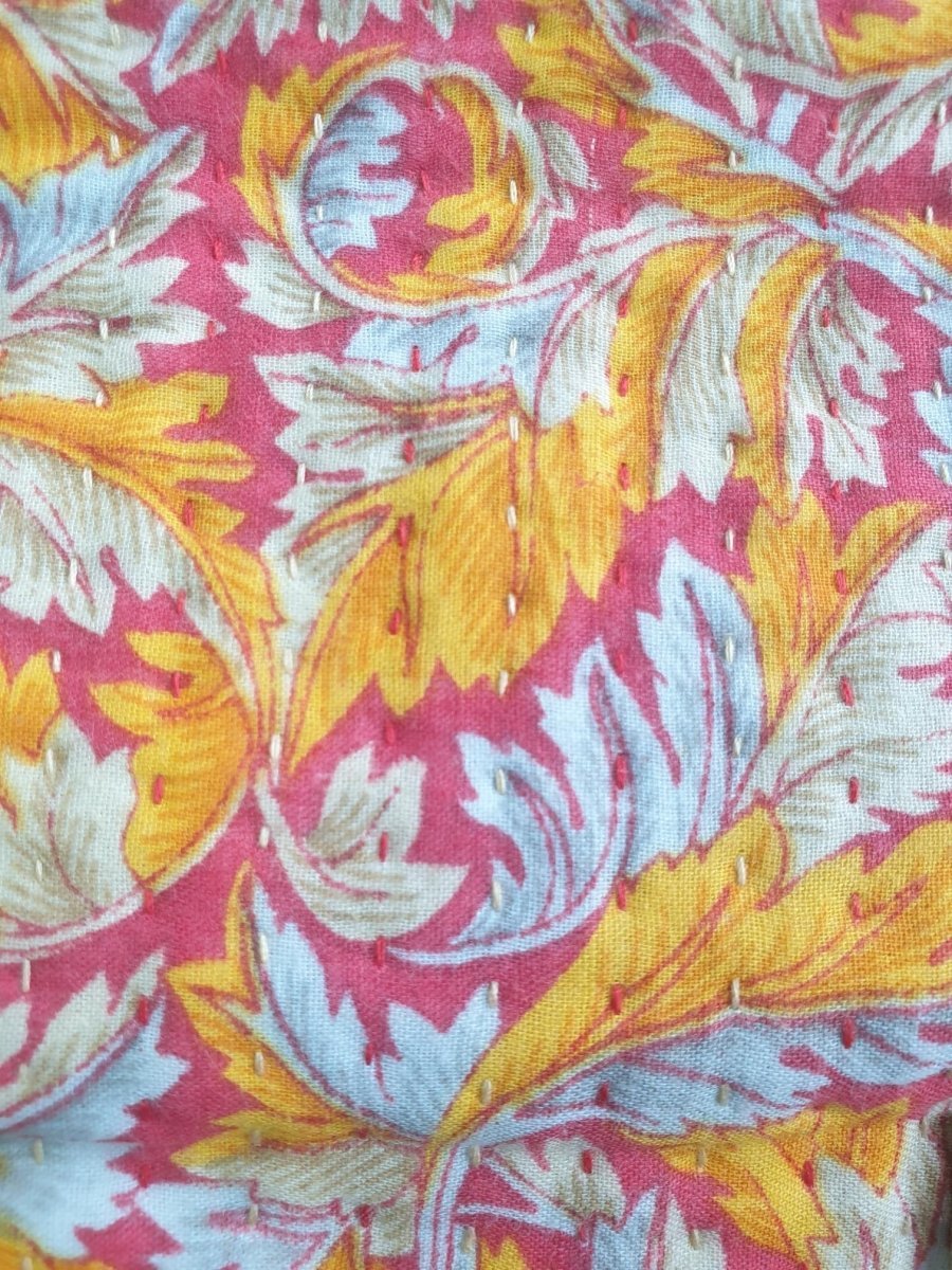 Offspring Project - Bollywood Fabric Beauty Bag - Fabric Purse