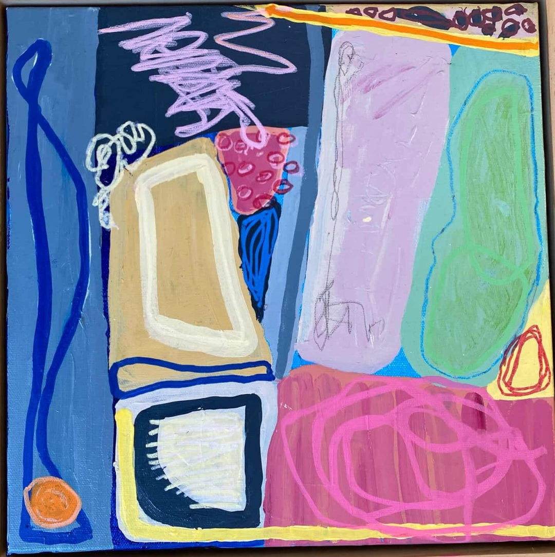 Original Artwork Doorway Market - Katie Ramage Art | Geelong Artist - Art