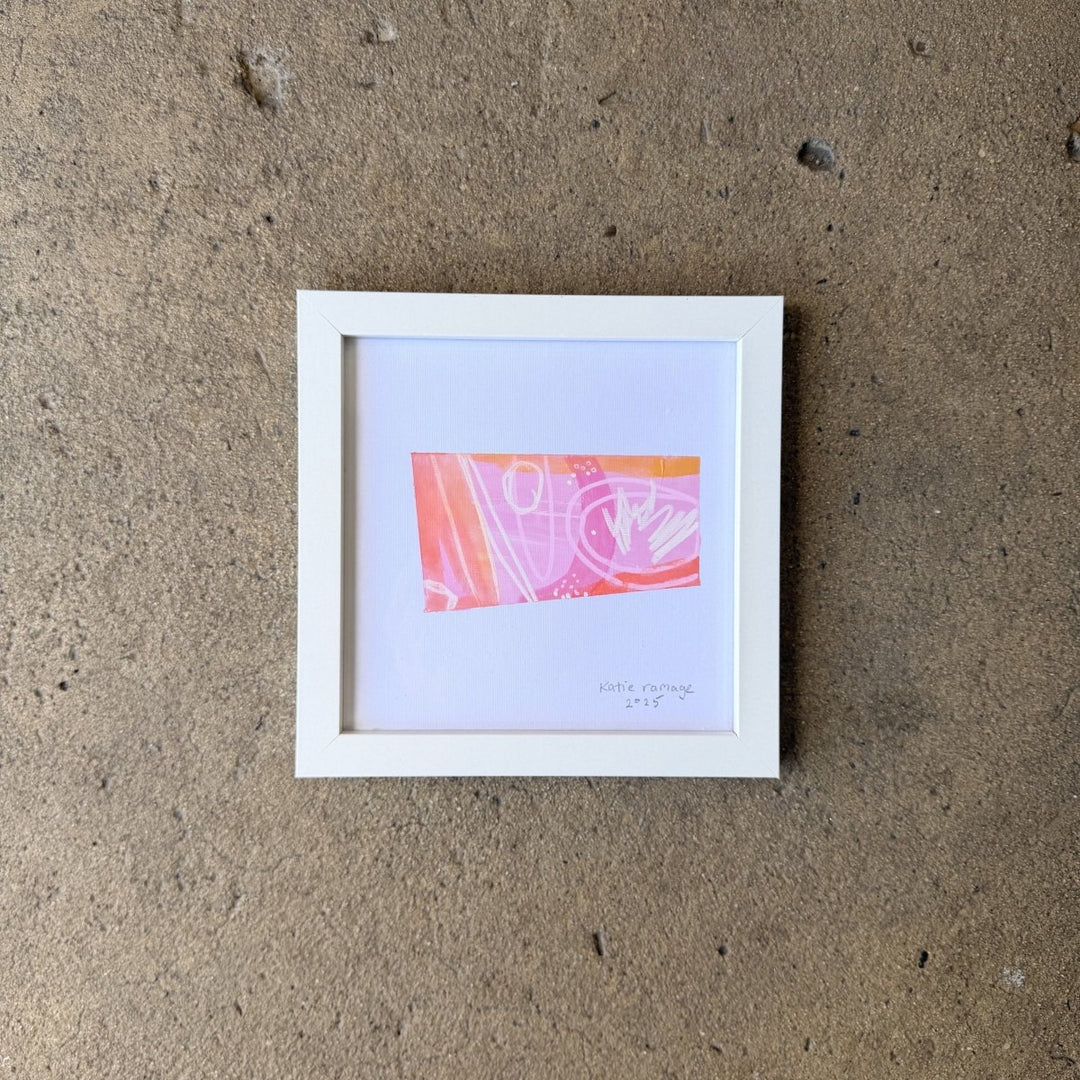 Original Artwork: Paper Bubbles 003 by Katie Ramage Art-Art-Katie Ramage Art