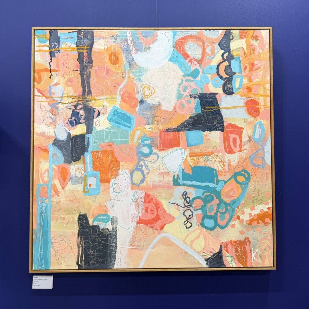 Original Artwork: Patina 1 by Katie Ramage Art-Art-Katie Ramage Art