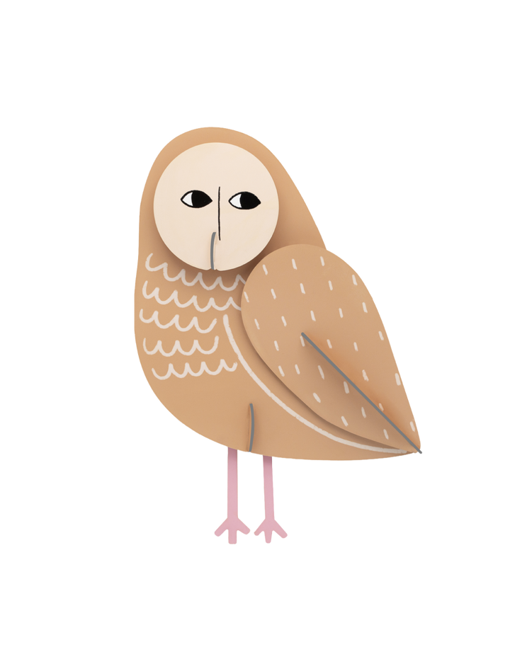 Studio Roof Wall Art: Otto Owl by Donna Wilson
