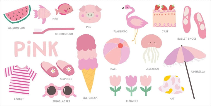 Padded Learning Book - My First Book of Colours-Childrens Books-Book
