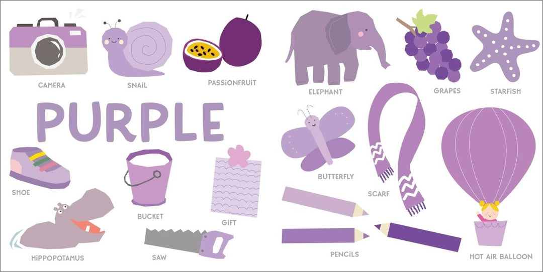 Padded Learning Book - My First Book of Colours-Childrens Books-Book