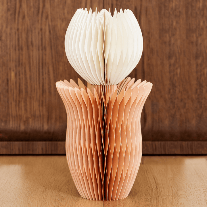Paper Decor Tulip in Mulberry and Moss by Nordic Rooms - Artificial Flowers &amp; Greenery - Jade and May