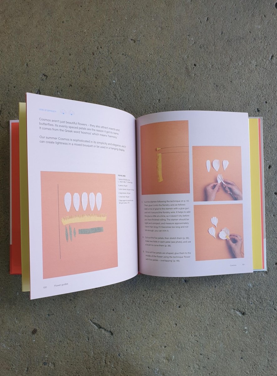 Paper Flowers by Sara Finne Frandsen - Cookbook