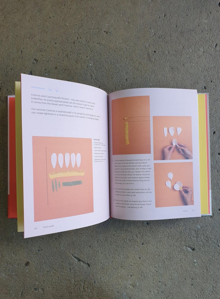 Paper Flowers by Sara Finne Frandsen - Cookbook