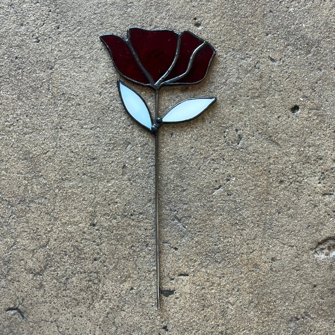 Providence Glass: Glass Flower-Art-Providence Glass