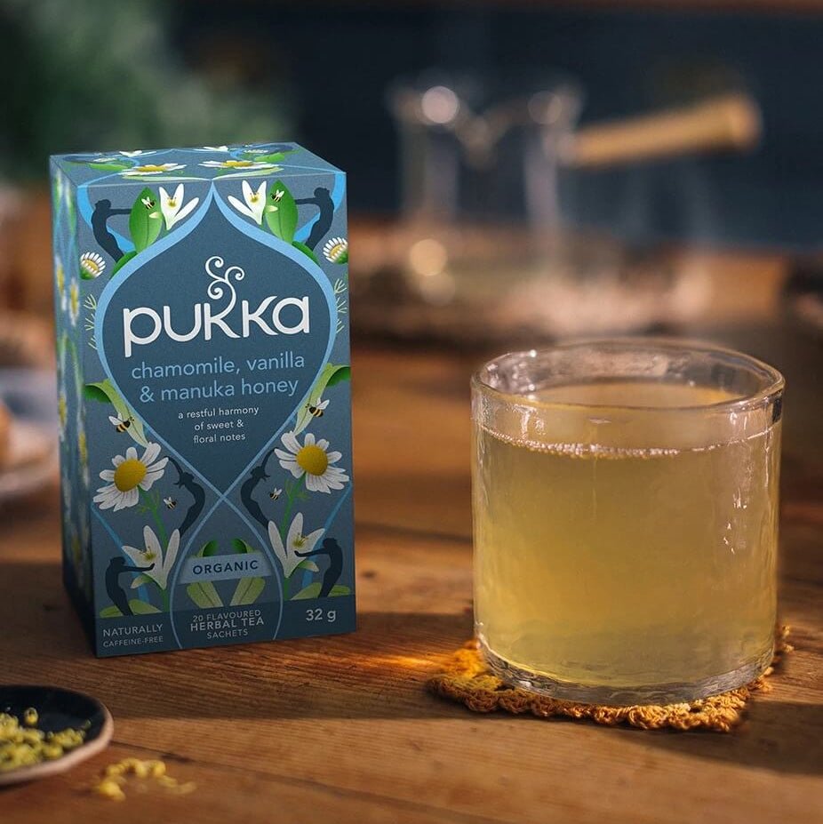 Pukka Tea: Chamomile, Vanilla & Manuka Honey Organic Tea-Tea-Pukka Tea