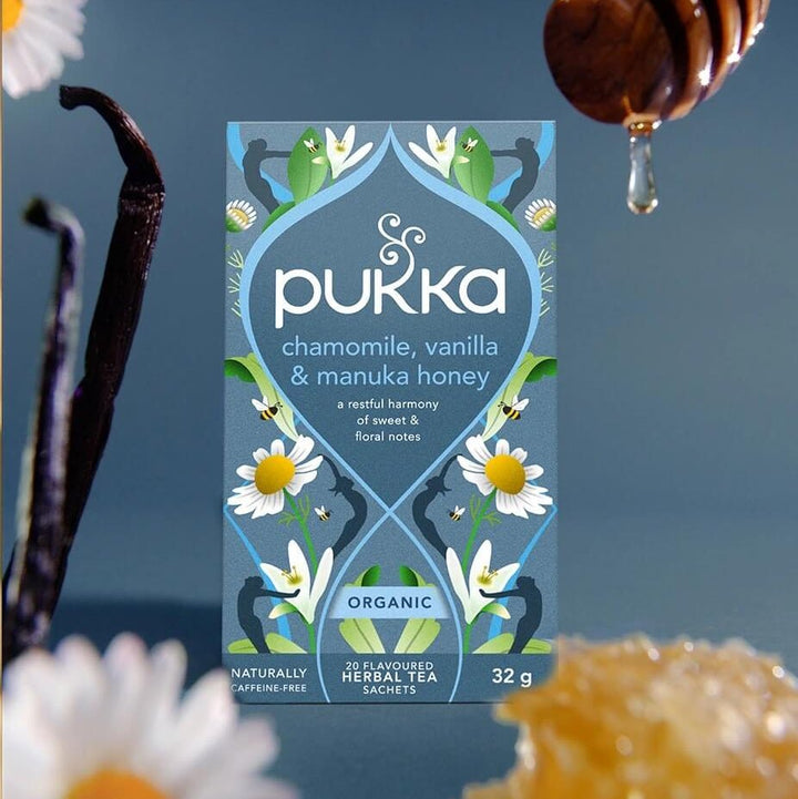 Pukka Tea: Chamomile, Vanilla &amp; Manuka Honey Organic Tea-Tea-Pukka Tea