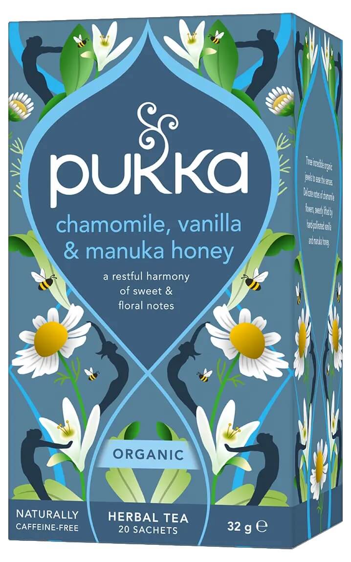 Pukka Tea: Chamomile, Vanilla &amp; Manuka Honey Organic Tea-Tea-Pukka Tea