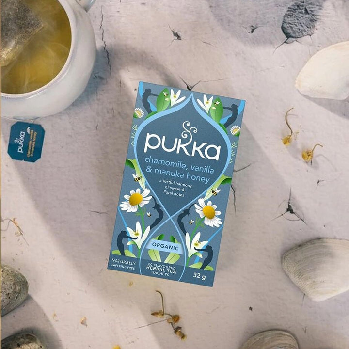 Pukka Tea: Chamomile, Vanilla &amp; Manuka Honey Organic Tea-Tea-Pukka Tea