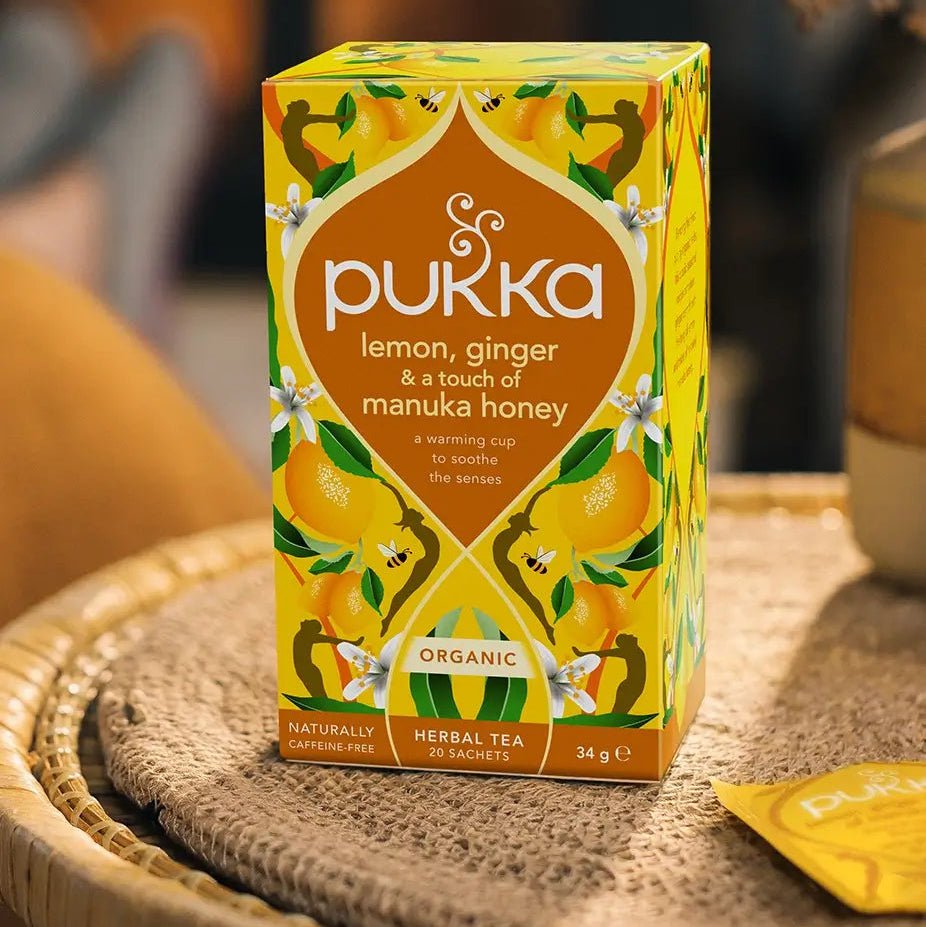 Pukka Tea: Lemon, Ginger &amp; a touch of Manuka Organic Tea-Tea-Pukka Tea