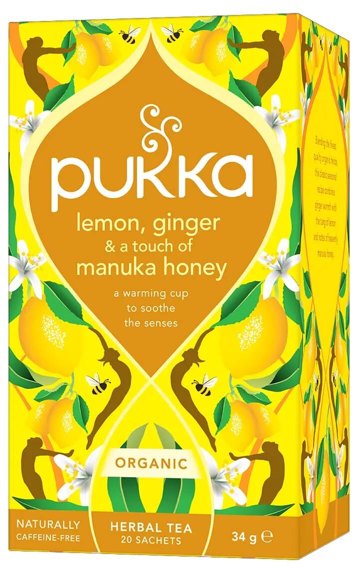 Pukka Tea: Lemon, Ginger &amp; a touch of Manuka Organic Tea-Tea-Pukka Tea