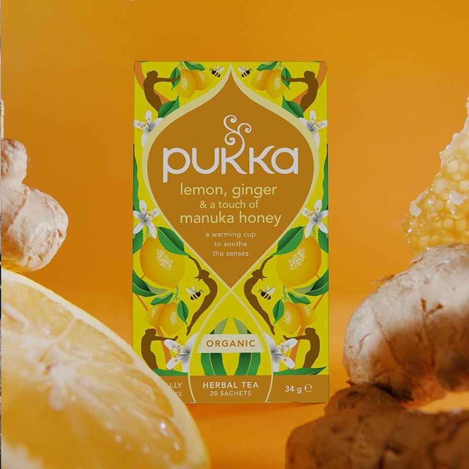 Pukka Tea: Lemon, Ginger &amp; a touch of Manuka Organic Tea-Tea-Pukka Tea
