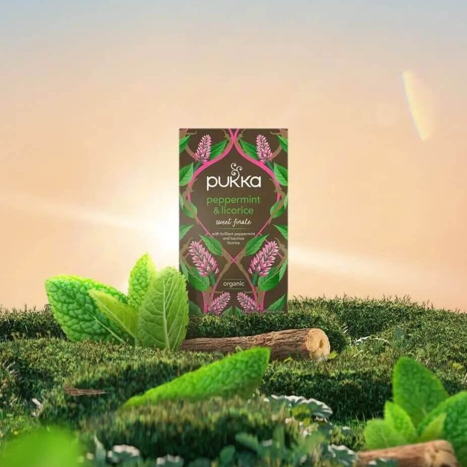 Pukka Tea: Peppermint &amp; Licorice Organic Tea-Tea-Pukka Tea