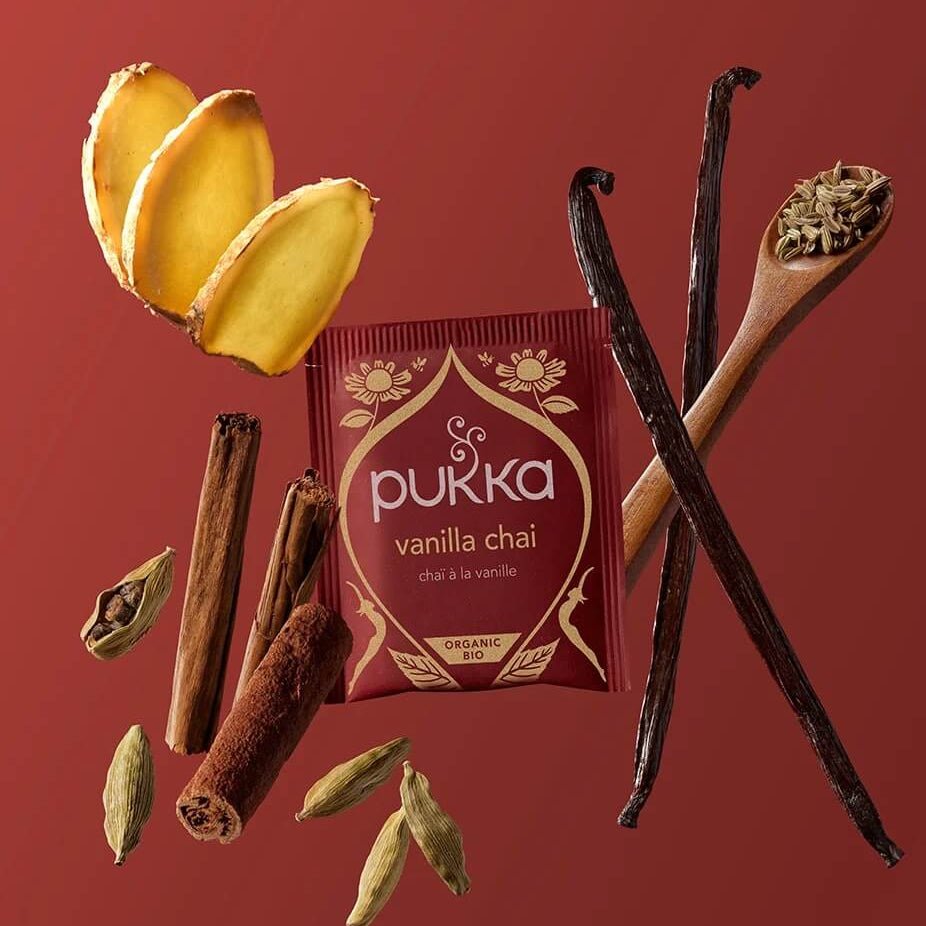 Pukka Tea: Vanilla Chai Organic Tea-Tea-Pukka Tea