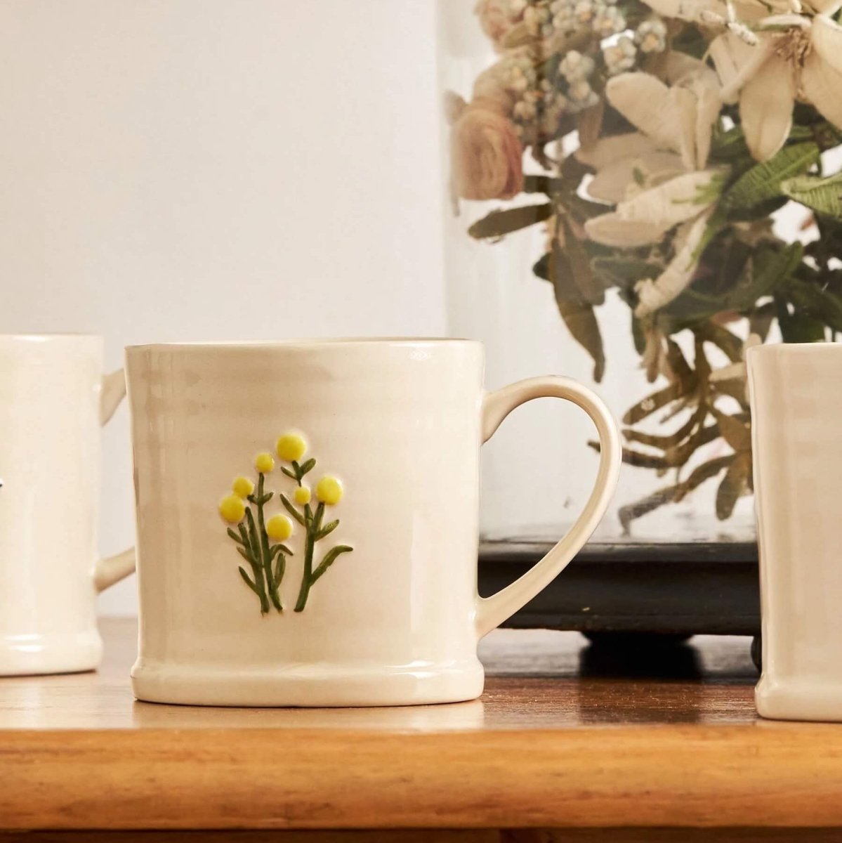 Robert Gordon Ceramic Favourite Things Mug - Billy Button - Ceramic Mug - Robert Gordon Australia