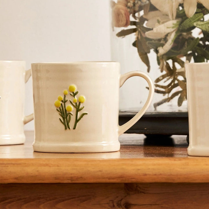 Robert Gordon Ceramic Favourite Things Mug - Billy Button - Ceramic Mug - Robert Gordon Australia