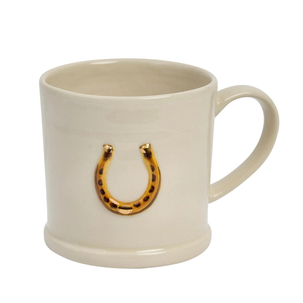Robert Gordon Ceramic Favourite Things Mug - Horse Shoe-Ceramic Mug-Robert Gordon Australia