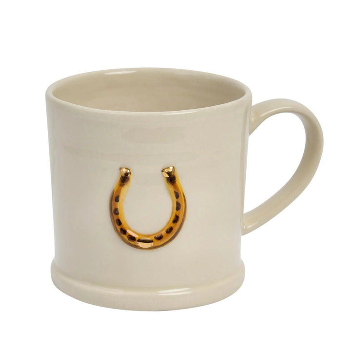 Robert Gordon Ceramic Favourite Things Mug - Horse Shoe-Ceramic Mug-Robert Gordon Australia