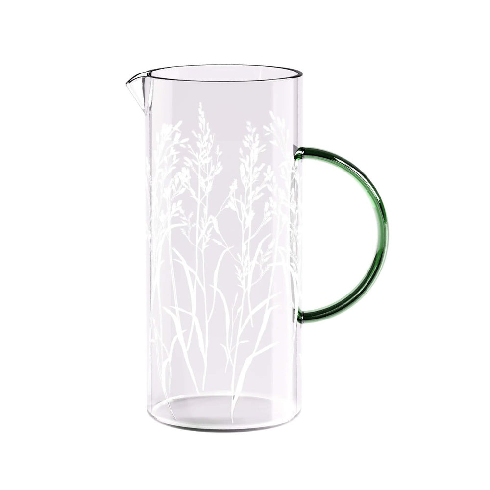 Robert Gordon - Haven Glass Jug with Etched Feature - Glassware - Robert Gordon Australia