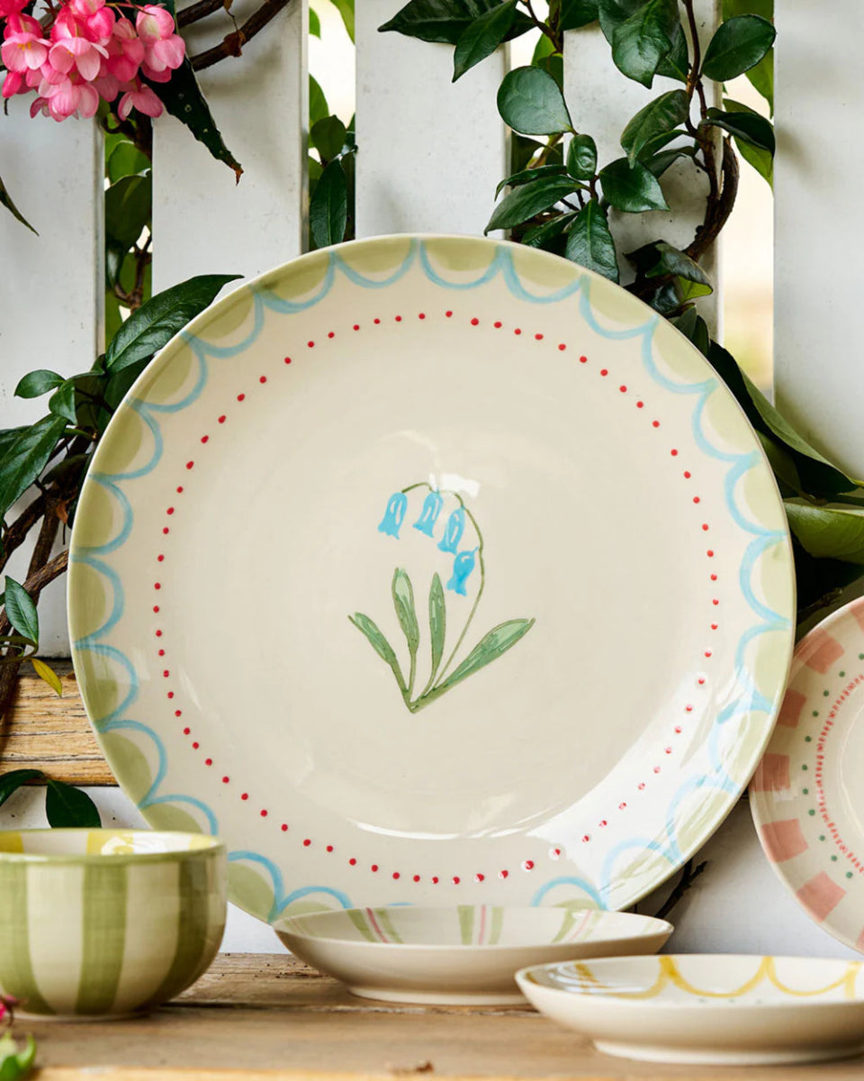 Robert Gordon - June's Garden Cake Plate in Blue Bell - Ceramic Mug