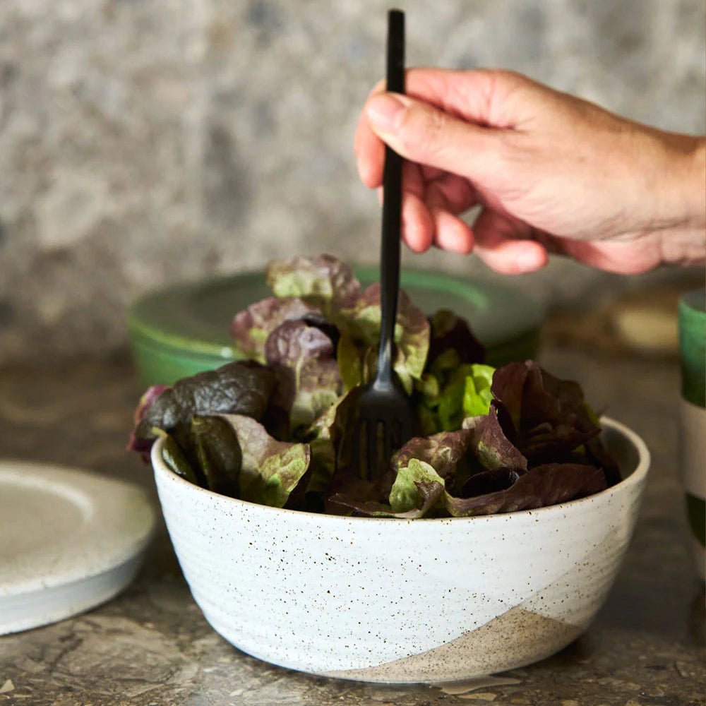 Robert Gordon White Speckle Container - The Wanderer - Tableware