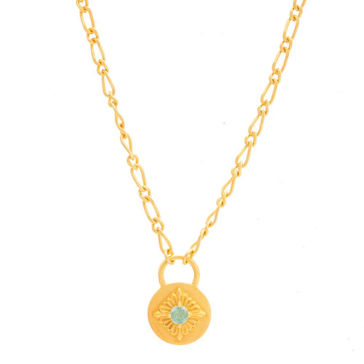 Rubyteva Designs - Arabesque Link Chain Necklace - Jewellery