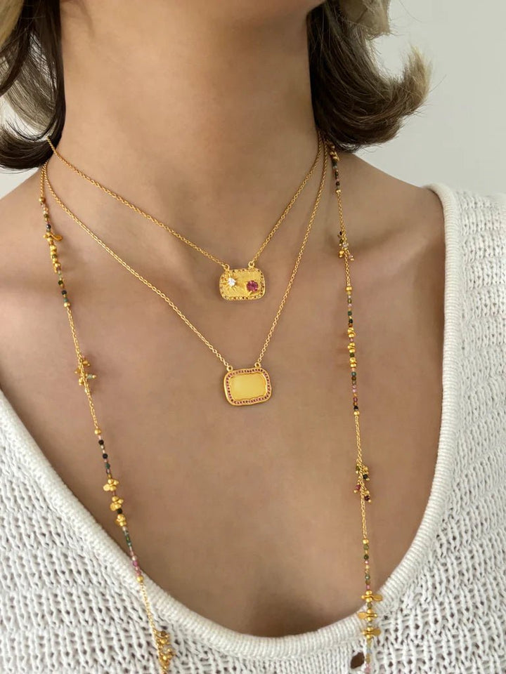 Rubyteva Designs - Fez Necklace - Jewellery