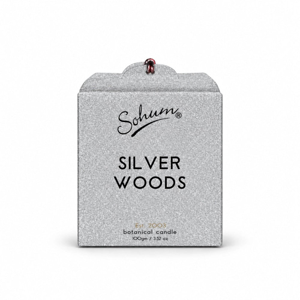 Sohum Silver Woods Christmas Candle-Candles-Sohum