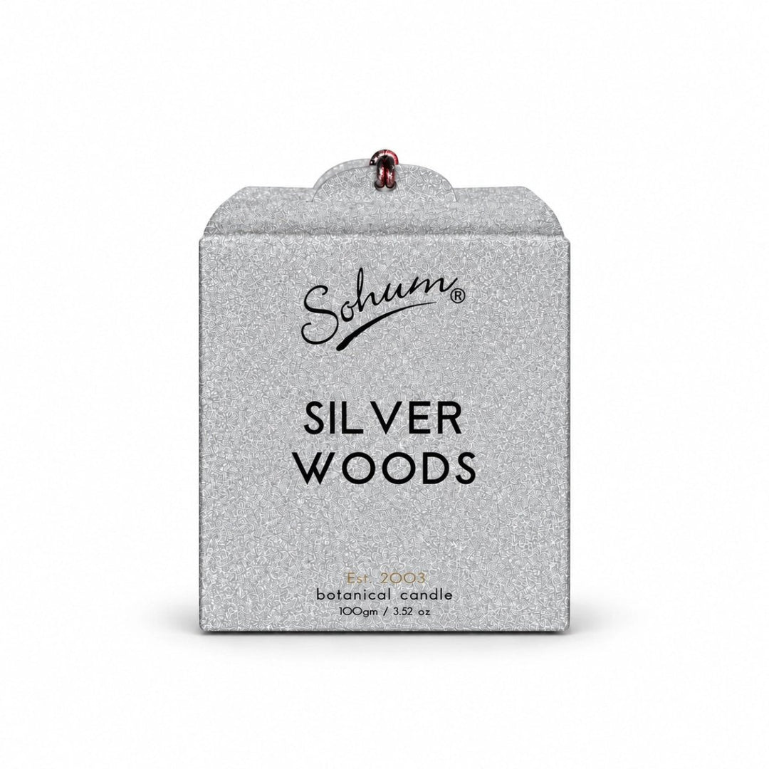 Sohum Silver Woods Christmas Candle-Candles-Sohum