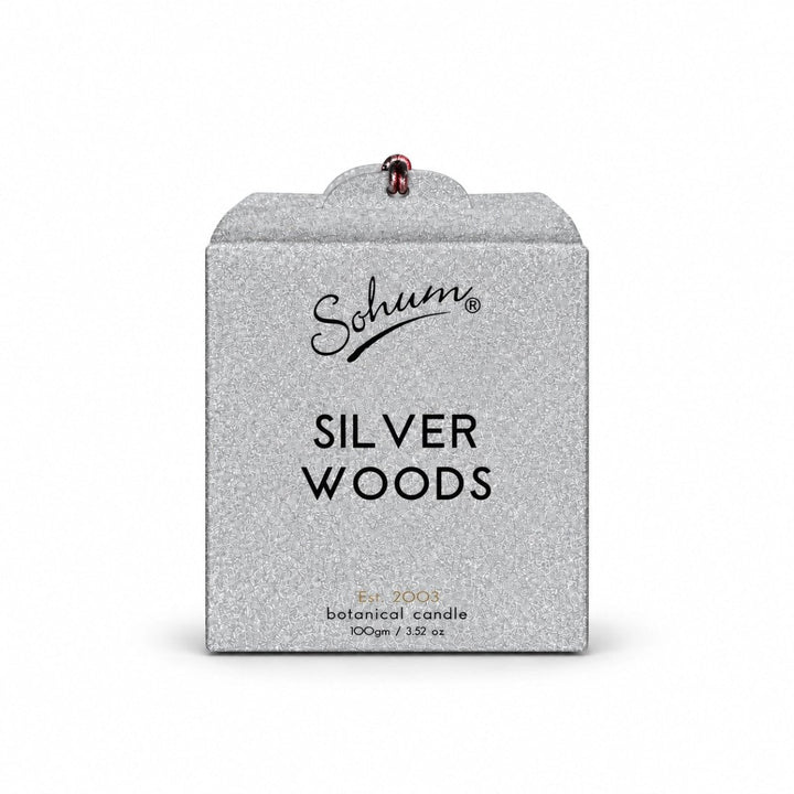 Sohum Silver Woods Christmas Candle-Candles-Sohum