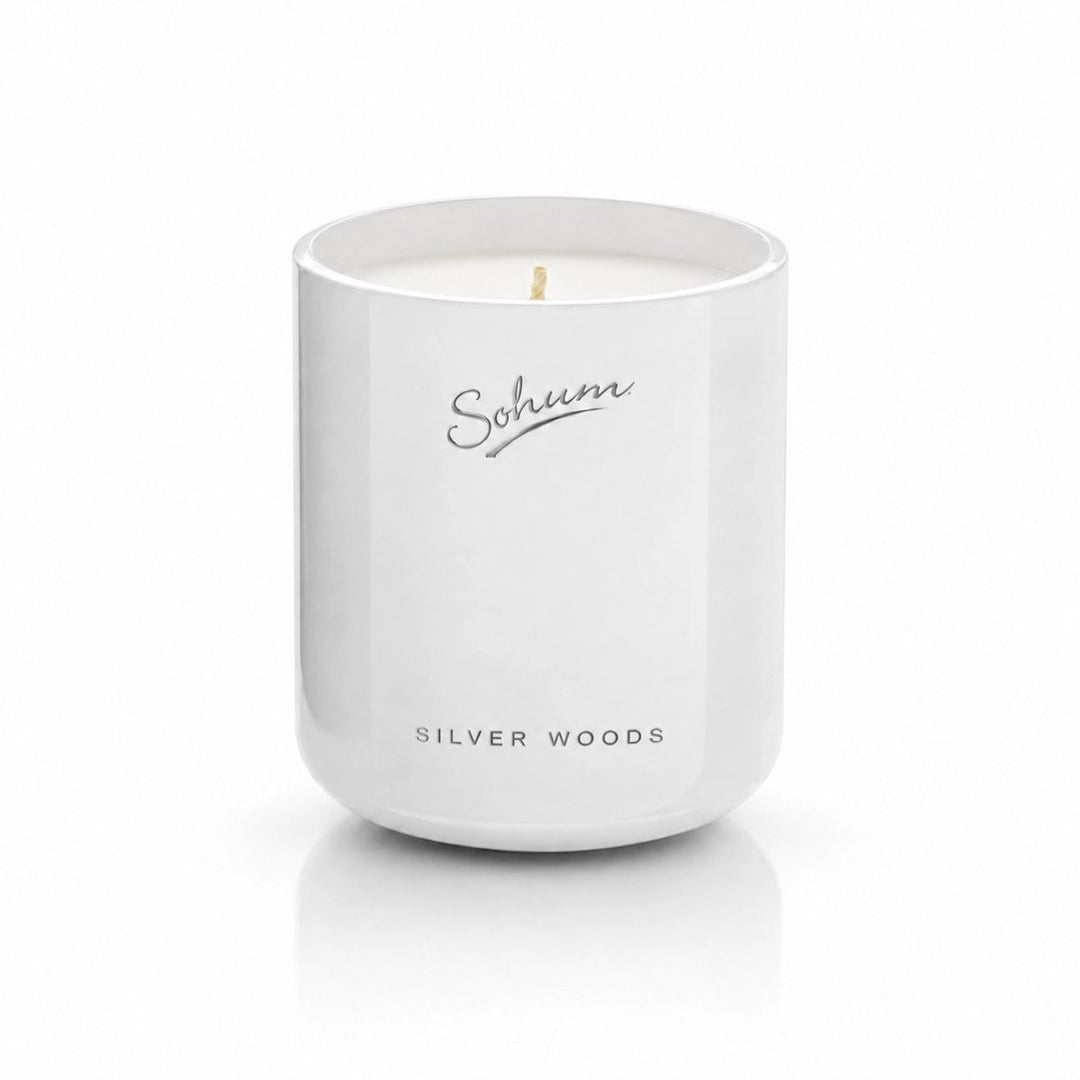 Sohum Silver Woods Christmas Candle-Candles-Sohum