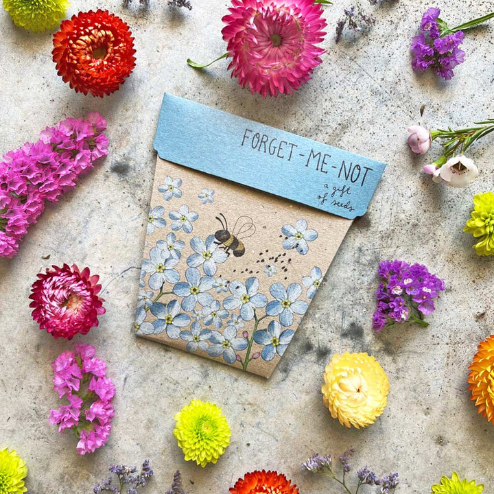 Sow n Sow Gift of Seeds - Forget Me Not - Seeds - Sow n Sow