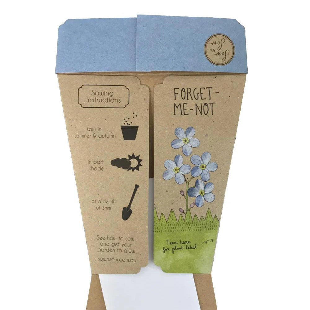Sow n Sow Gift of Seeds - Forget Me Not - Seeds - Sow n Sow