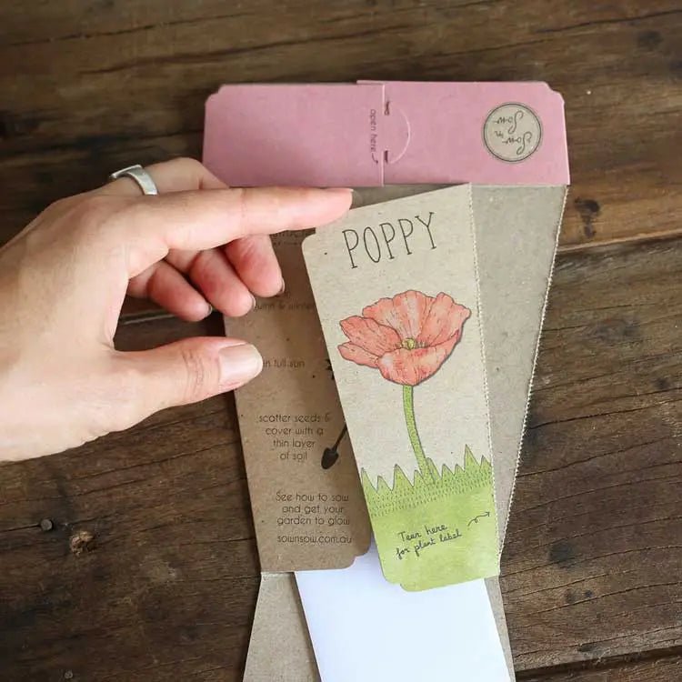 Sow n Sow Poppy Gift of Seeds - Seeds
