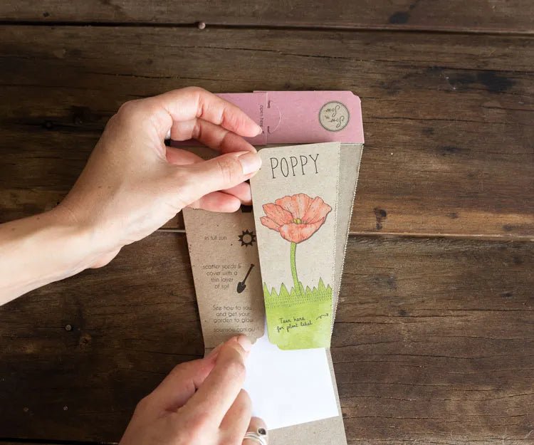 Sow n Sow Poppy Gift of Seeds - Seeds