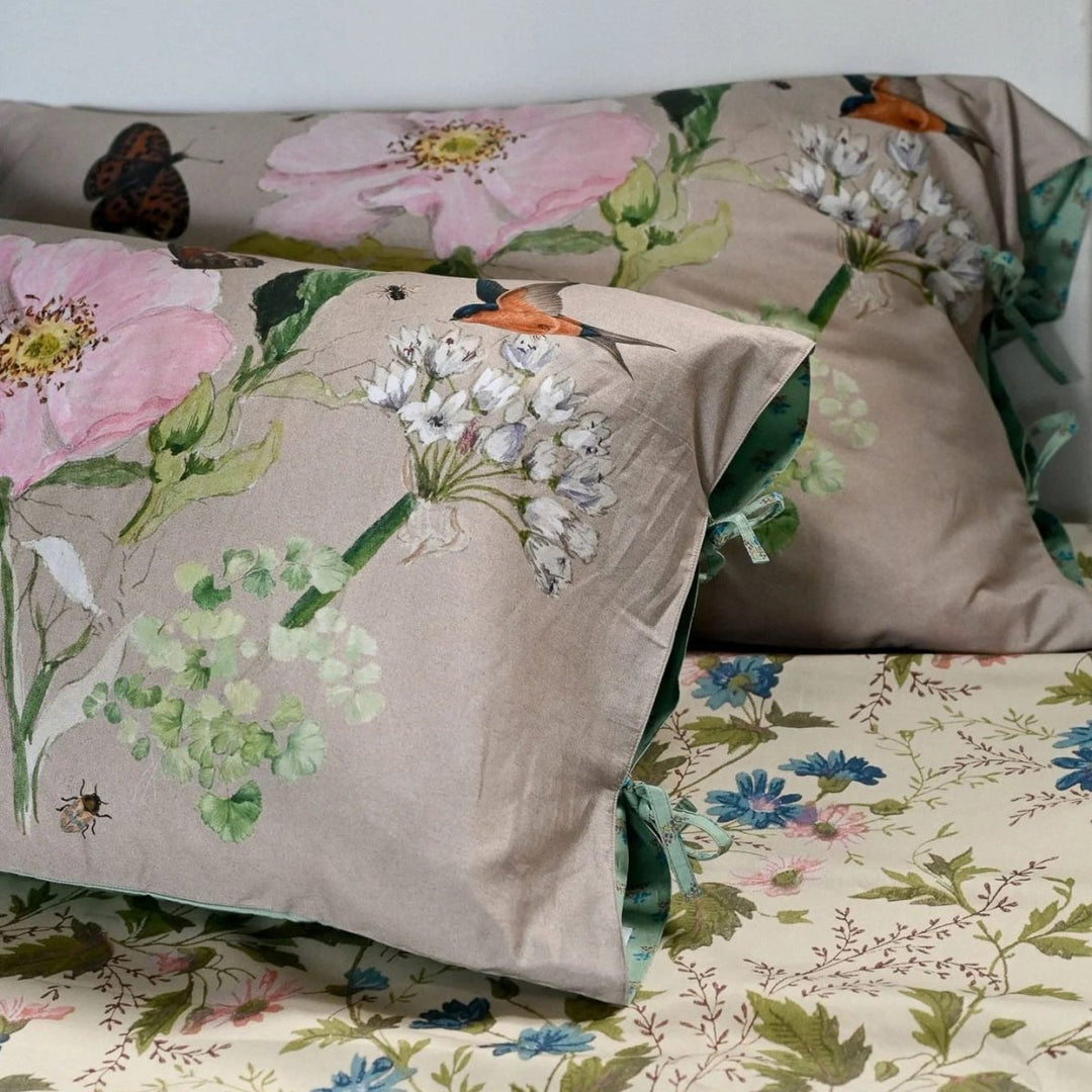 Springtime Organic Cotton Pillowcase Set | Lazybones Australia-Pillow Case-Lazybones Australia