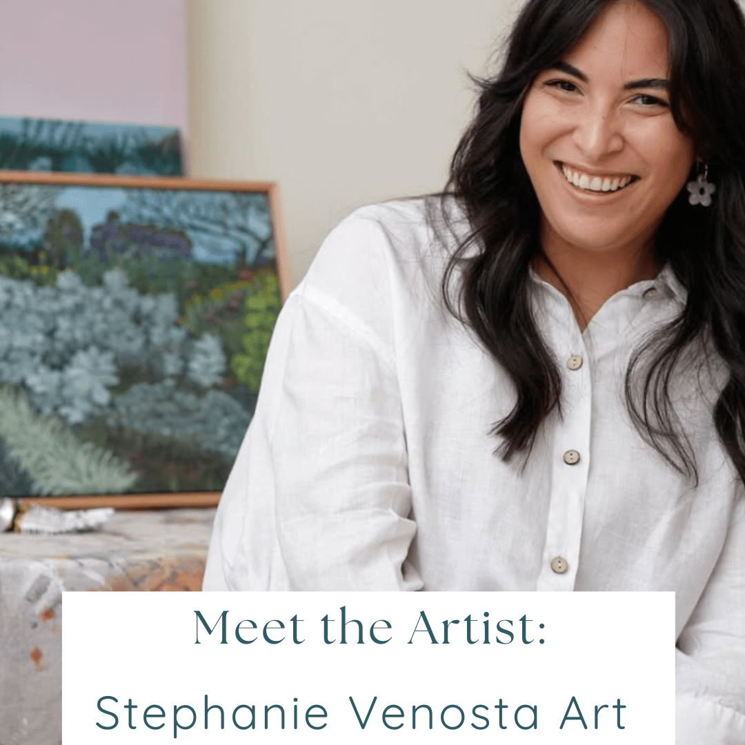 Stephanie Venosta Art 'Look Down I'm Right Here' | Geelong Artist - Art