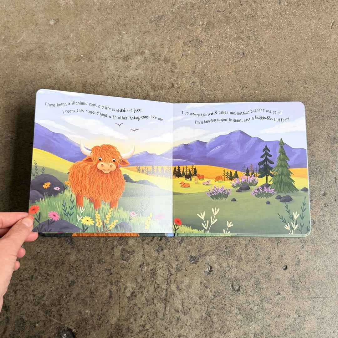 Story Time - Padded Board Book - I Love Being a Highland Cow-Childrens Books-Book